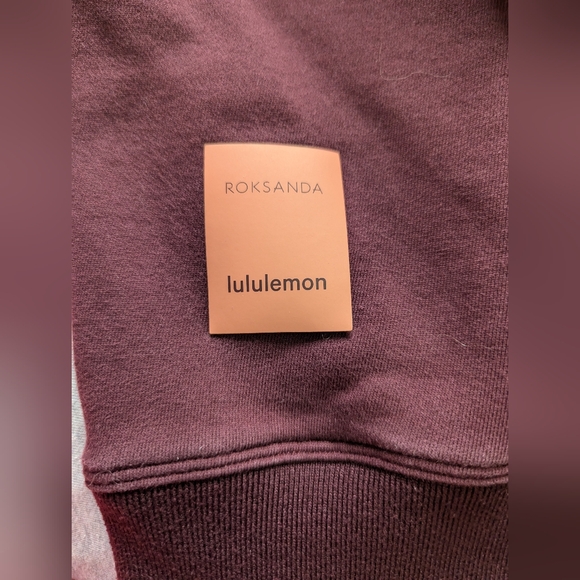 Lululemon Face Forward Sweatshirt *lululemon x Roksanda in Garnet / Fools Gold - Picture 16 of 16